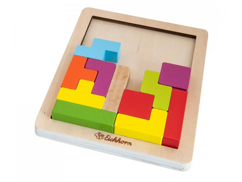 Eichhorn Wooden Shape Game Holz