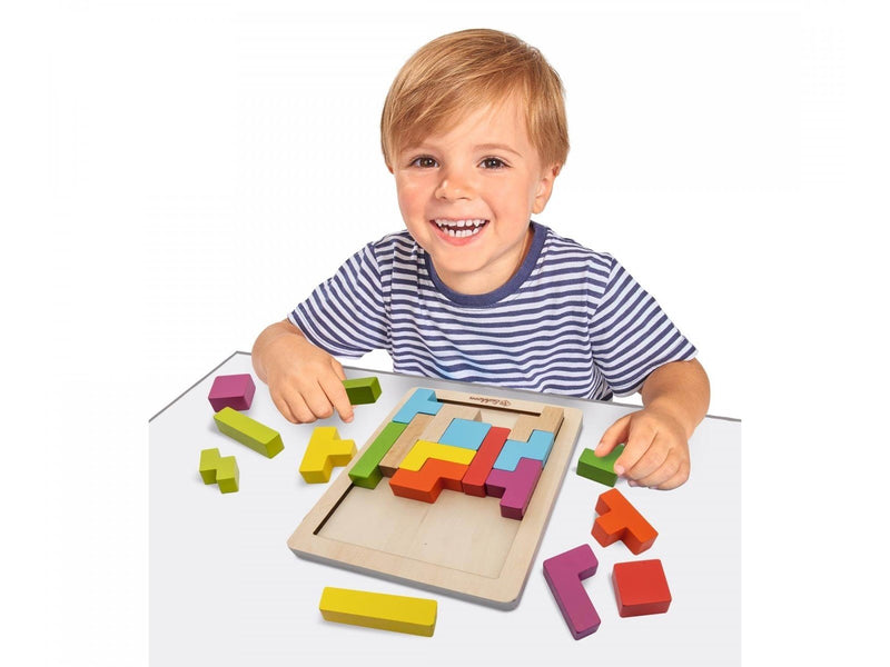 Eichhorn Wooden Shape Game Holz
