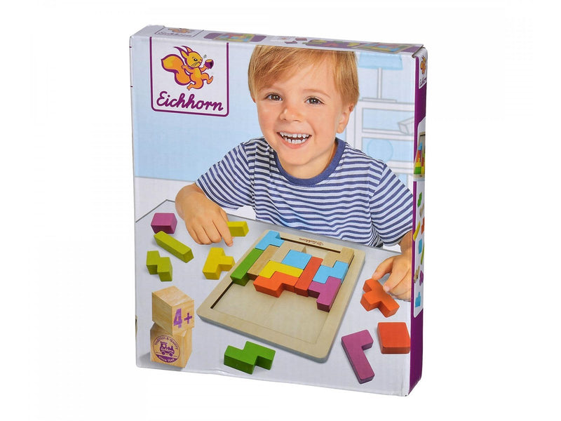 Eichhorn Wooden Shape Game Holz