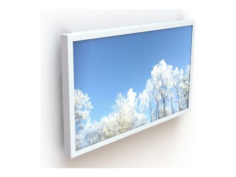 HI-ND Touch mounting kit - for digital signage LCD panel - portrait - white 43"