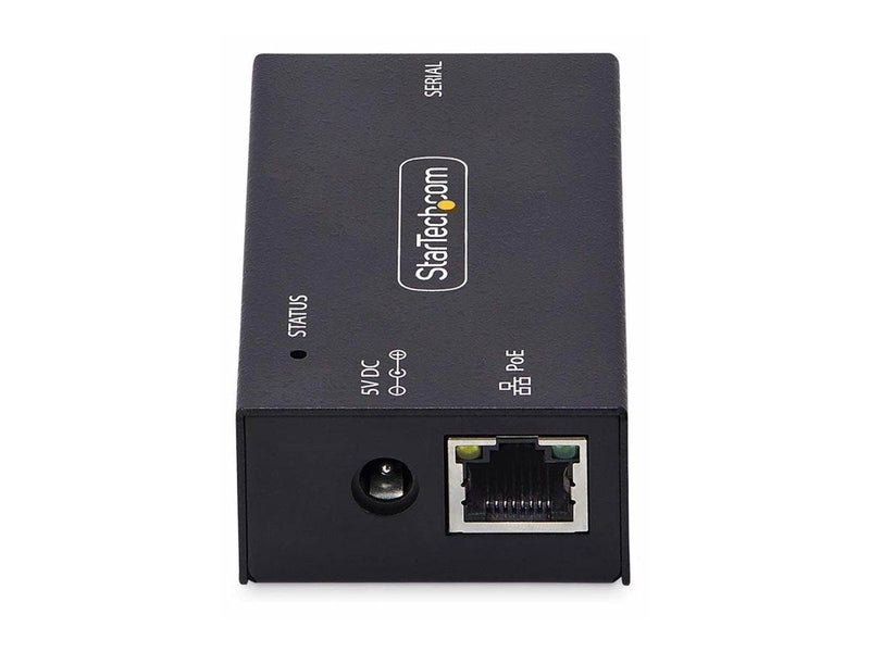 StarTech.com Serial to Ethernet Adapter IP LAN to RS232 DB9 Converter - device server - PoE - TAA Compliant