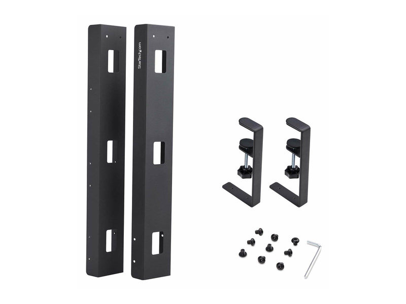 StarTech.com Under Desk Cable Management Tray Clamp-on Installation - cable management tray