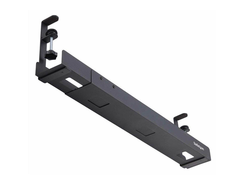 StarTech.com Under Desk Cable Management Tray Clamp-on Installation - cable management tray