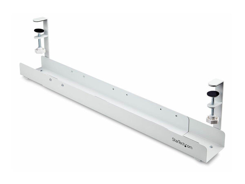 StarTech.com Under Desk Cable Management Tray Clamp-on Installation - cable management tray