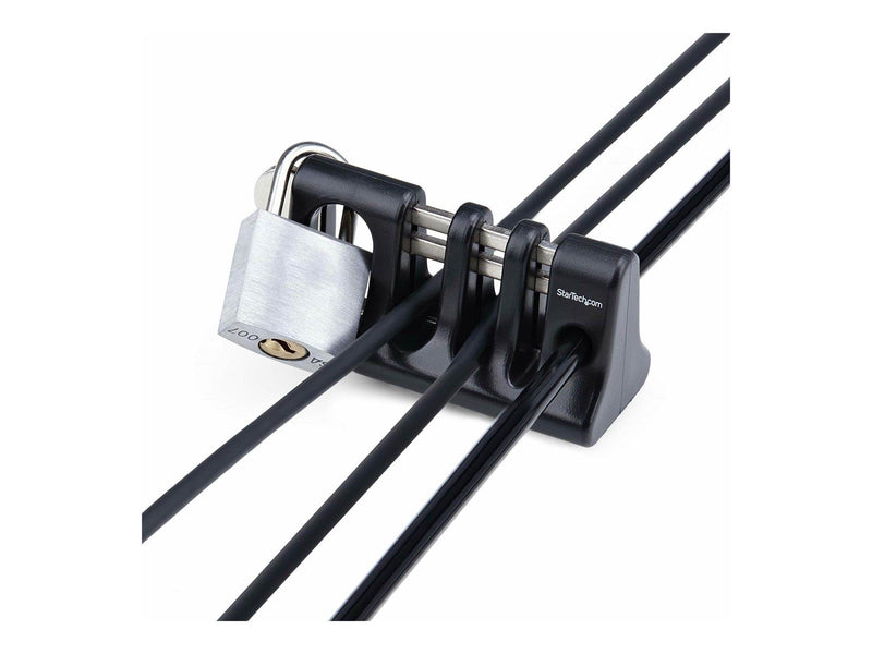 StarTech.com Peripheral Cable Anchor Lock Keyboard/Mouse Cable Trap - security cable anchor