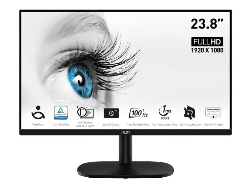 24" MSI PRO MP245V - 1920x1080 - 100Hz - VA