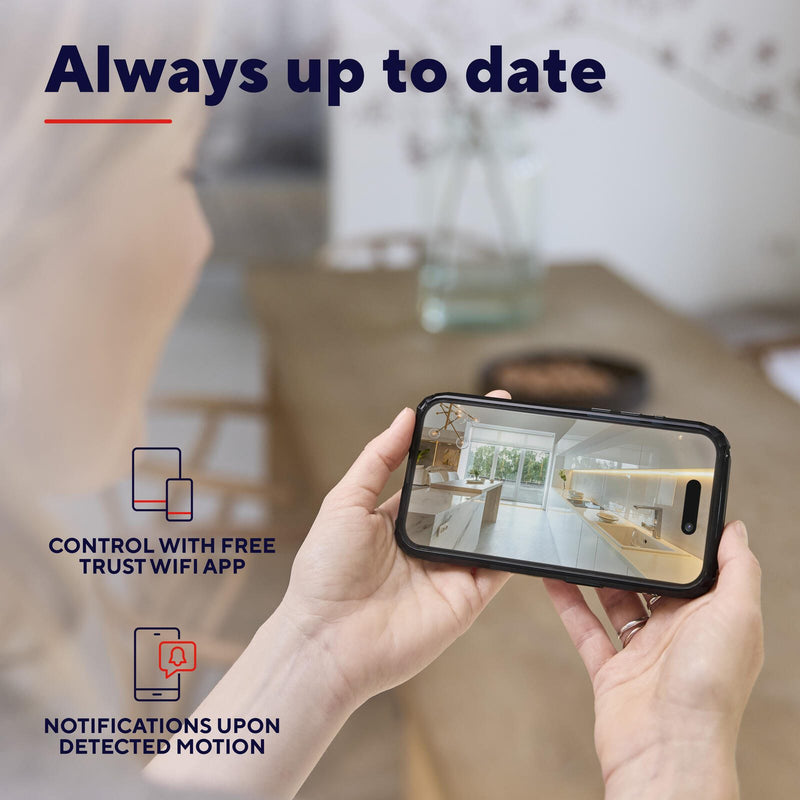 Trust Smart Home IPCAM-2800 360° Überwachungskamera - Weiß