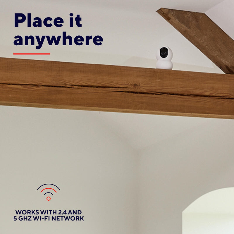 Trust Smart Home IPCAM-2800 360° Überwachungskamera - Weiß