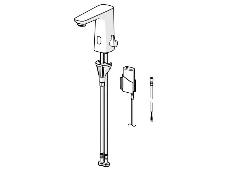 Oras Electra 9210FZ touchless bathroom mixer, 3V, Bluetooth, chrome