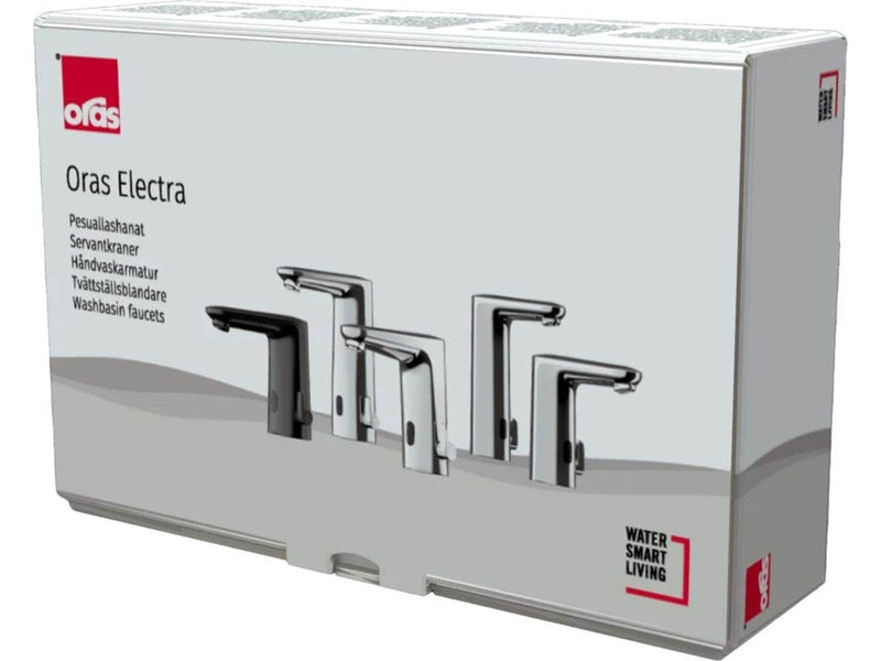Oras Electra 9210FZ touchless bathroom mixer, 3V, Bluetooth, chrome