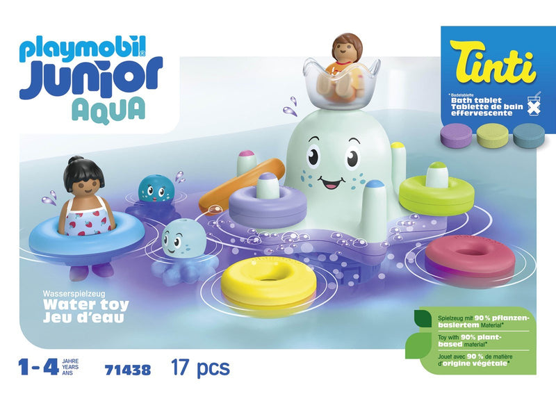 Playmobil Aqua - Junior & Tinti: Colourful Kraken
