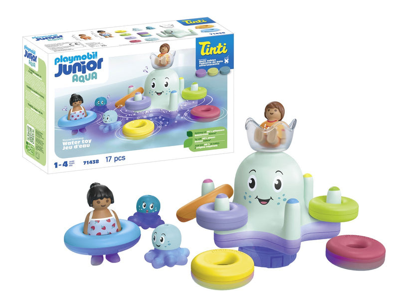 Playmobil Aqua - Junior & Tinti: Colourful Kraken