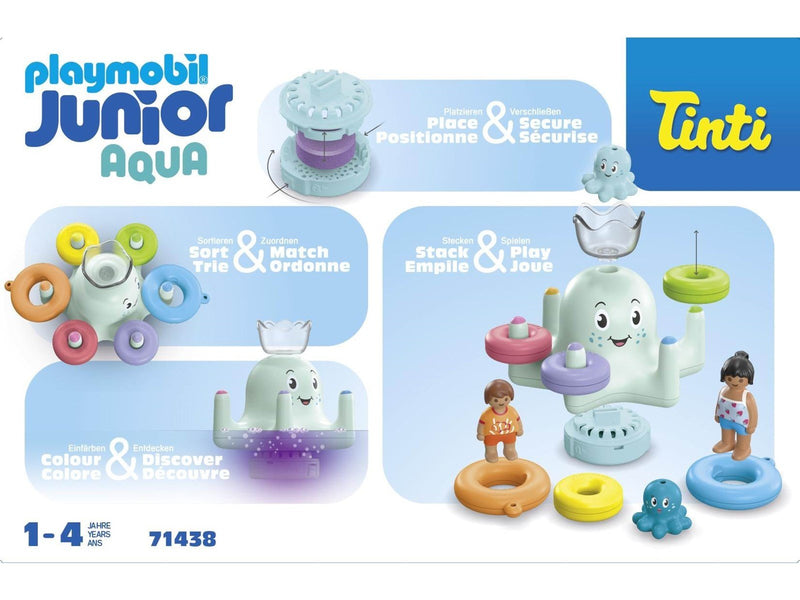 Playmobil Aqua - Junior & Tinti: Colourful Kraken