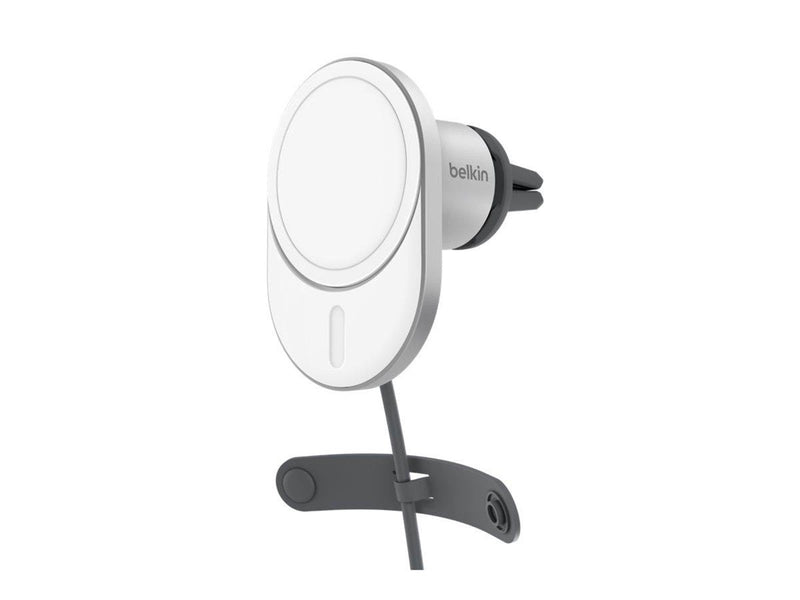 Belkin car wireless charging holder - magnetic with Qi2 + car power adapter - 15 Watt