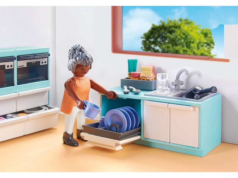 Playmobil Serie - Kitchen with Dining Place
