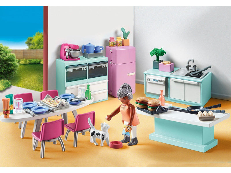 Playmobil Serie - Kitchen with Dining Place