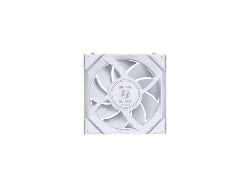 Lian Li UNI FAN SL Wireless LCD (3-pack) White - Gehäuselüfter - 120mm - Weiß - 29 dBA