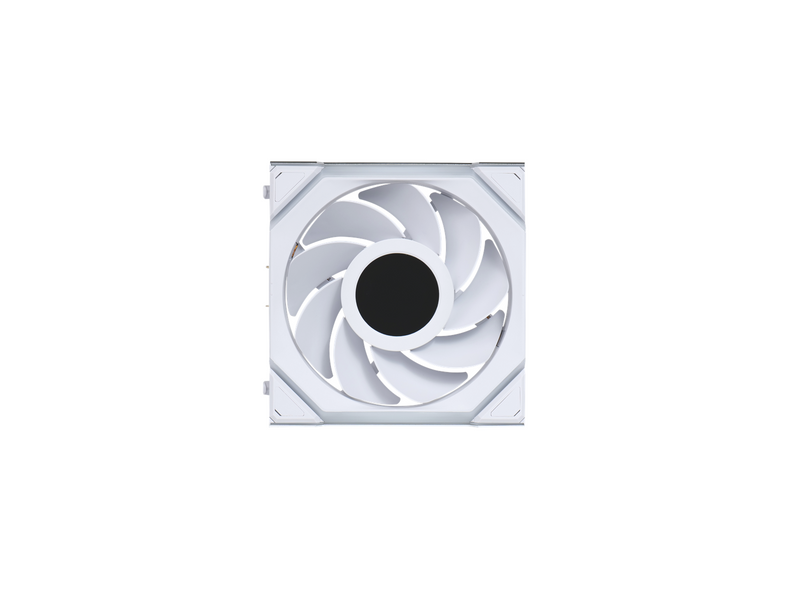Lian Li UNI FAN SL Wireless LCD Reverse White - Gehäuselüfter - 120mm - Weiß mit RGB-Beleuchtung - 31 dBA