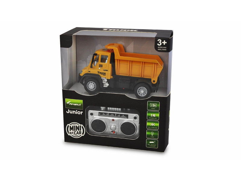Amewi Mini Truck Tipper 1:64 RTR 2.4GHz Yellow