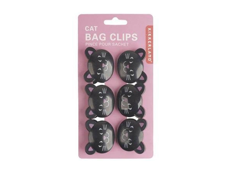 Kikkerland Bag Clips Cats (BC05CA)