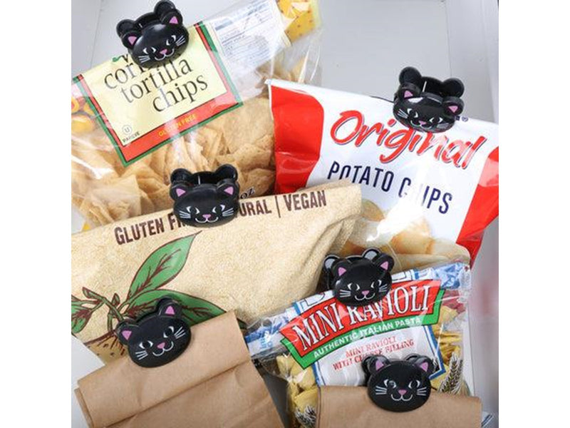Kikkerland Bag Clips Cats (BC05CA)