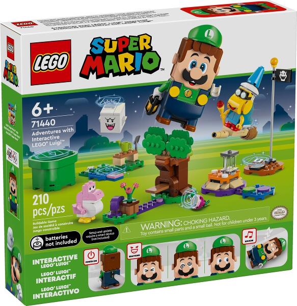 LEGO® Super Mario Abenteuer mit dem interaktiven LEGO Luigi