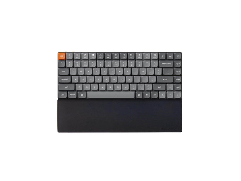 Keychron Silicone Palmrest K3 series / K7 series - Handgelenkstütze - Schwarz