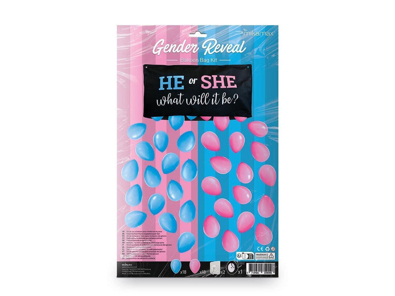 Mikamax Gender Reveal Balloon Set