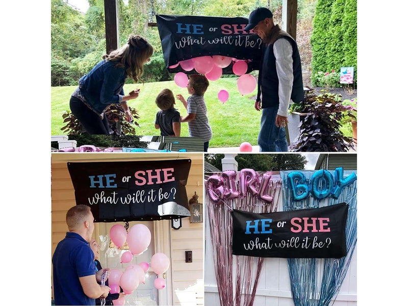Mikamax Gender Reveal Balloon Set
