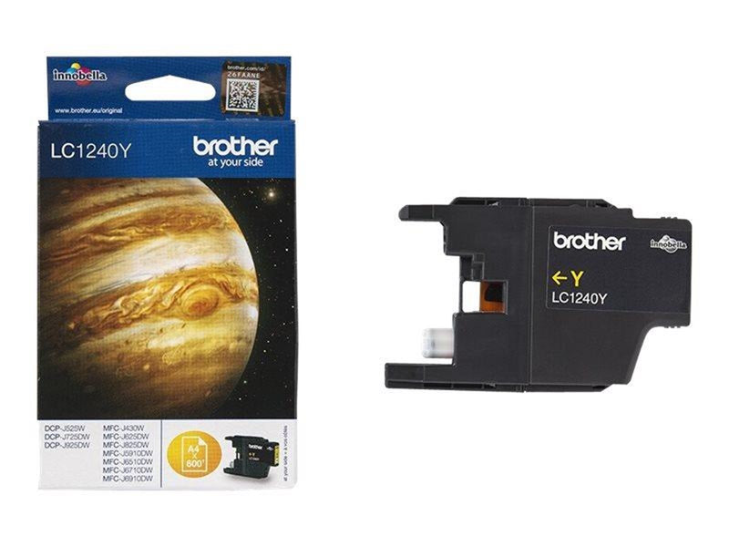 Brother LC1240Y / LC 1240Y Yellow Ink - Tintenpatrone Gelb