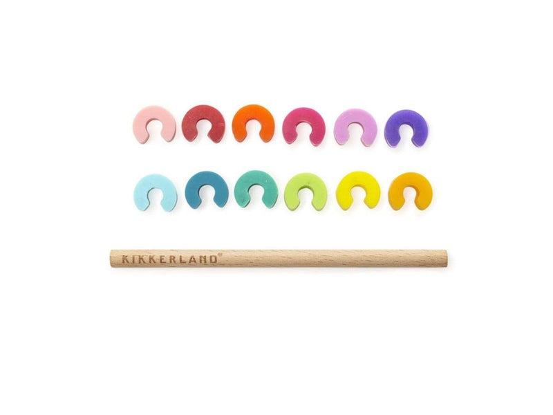 Kikkerland Rainbow Drink Markers (BA86)