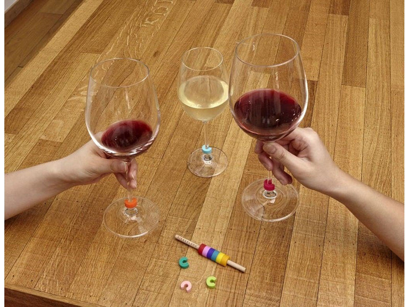 Kikkerland Rainbow Drink Markers (BA86)