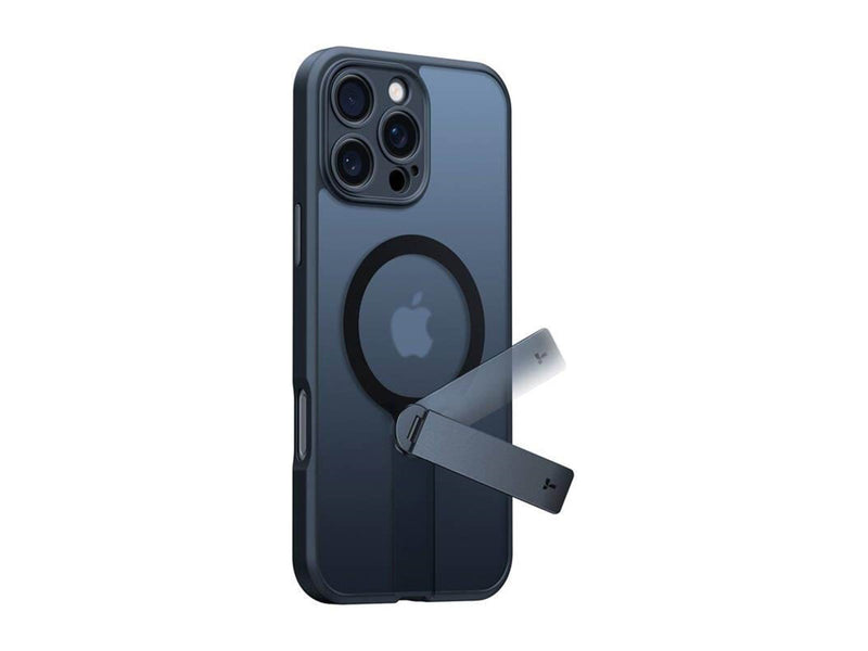 Torras Pstand Spin Case for iPhone 16 ProMax (Black)