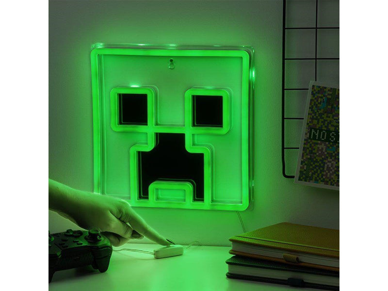 Paladone - Creeper Wall Mountable LED Neon Light - Lampe