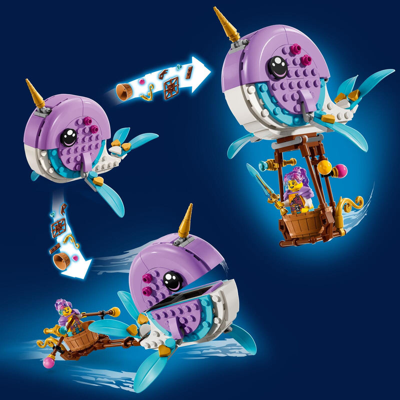 LEGO® DREAM 71472 Izzies Narwal-Heißluftballon