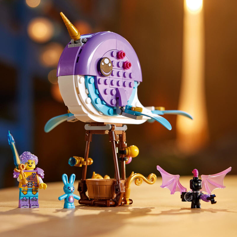 LEGO® DREAM 71472 Izzies Narwal-Heißluftballon