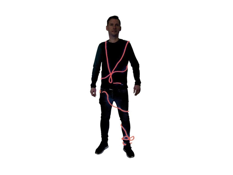 Hisab Joker Neon Cable - Red (3m) (96602)