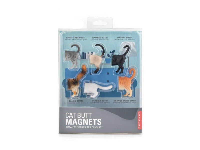 Kikkerland Cat Butt Magnets