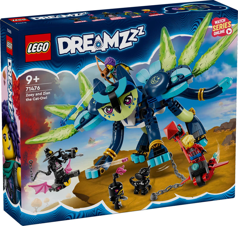 LEGO® DREAM 71476 Zoey und die Katzeneule Zian