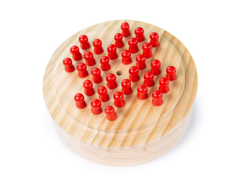 Bigjigs Mini Solitaire Wooden Game