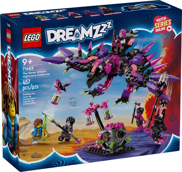 LEGO® DREAMZzz Die Albtraumkreaturen der Nimmerhexe