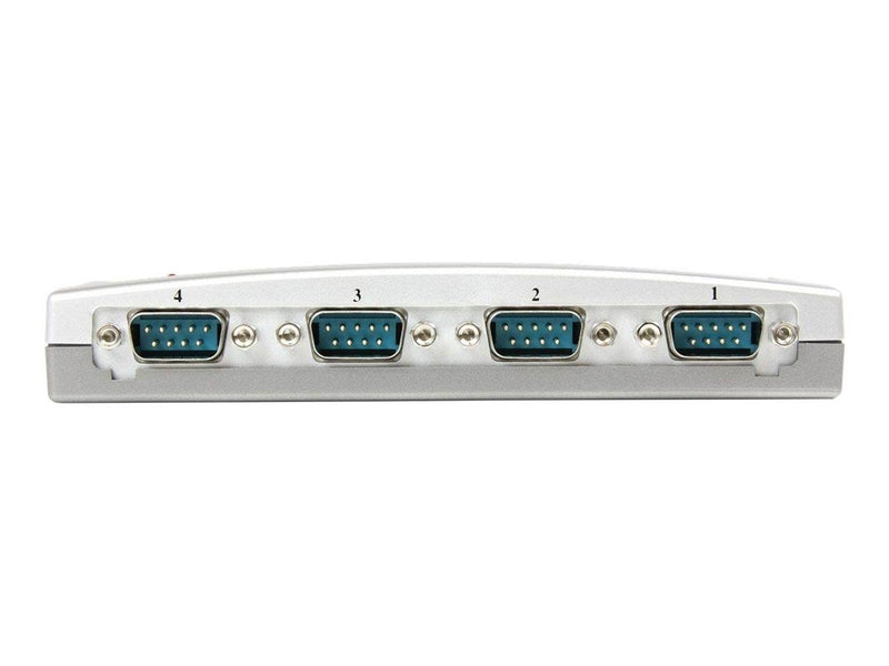 StarTech.com 4 Port USB to Serial RS232 Adapter - DB9M - RS232 Extension - Serial to USB (ICUSB2324) - serial adapter - USB - RS