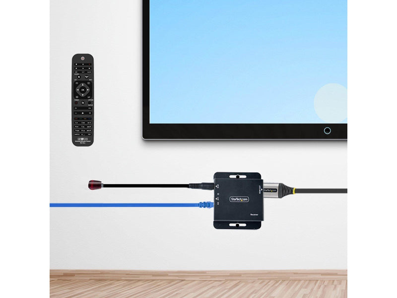 StarTech.com EXTEND-HDMI-4K40C6P1 4K HDMI Extender over CAT6/CAT5 Ethernet Cable 4K 30Hz or 1080p 60Hz