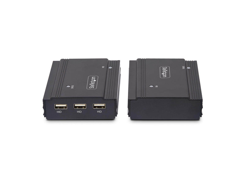 StarTech.com FD121-KVM-EXTENDER DisplayPort KVM Extender over Fiber Optic 4K 60Hz Console Extender Kit Up to 300m