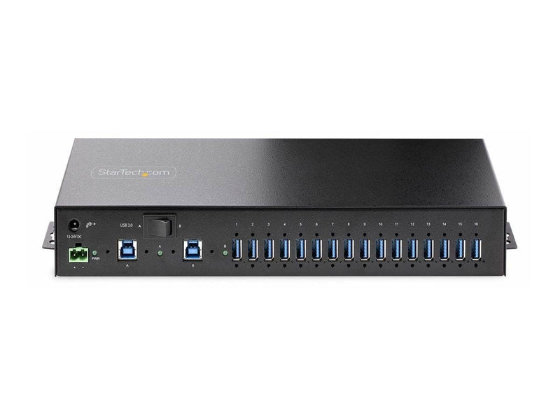 StarTech.com S5G16AINDS-USB-A-HUB USB-Hubs - USB 3.2 - 16 - Schwarz