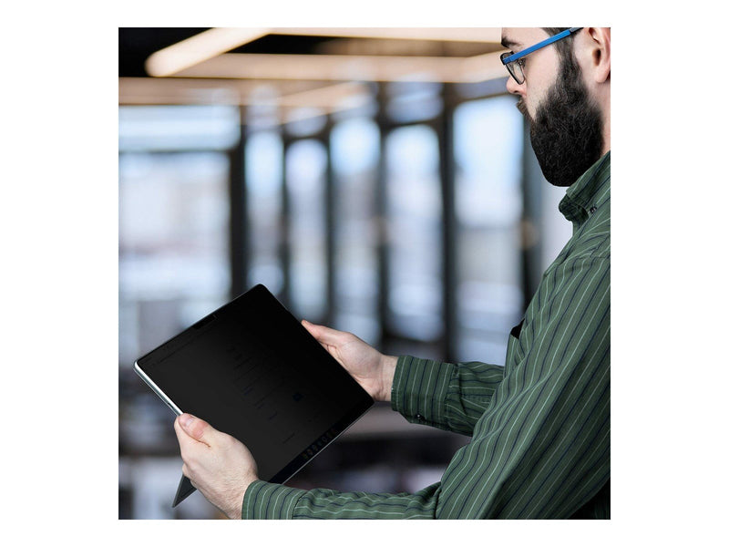 StarTech.com 4-Way 12.3in Surface Pro 4/5/6/7/7+ Privacy Screen Filter Portrait/Landscape Touch-Enabled +/- 30 Deg. View Blue Li