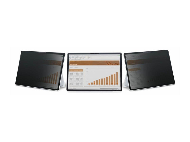 StarTech.com 4-Way 12.3in Surface Pro 4/5/6/7/7+ Privacy Screen Filter Portrait/Landscape Touch-Enabled +/- 30 Deg. View Blue Li