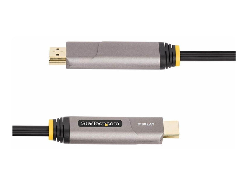 StarTech.com 50ft (15.2m) USB-C to HDMI 2.0 Active Optical Cable 4K 60Hz - HDMI cable - 15.2 m