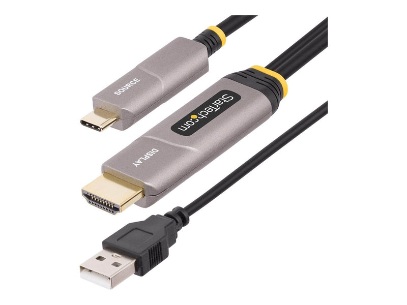 StarTech.com 30ft (9.15m) USB-C to HDMI 2.0 Active Optical Cable 4K 60Hz - HDMI cable - 9.15 m