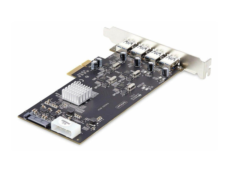 StarTech.com 4-Port USB-A PCIe Card USB 3.2 5Gbps 4x USB Controllers - USB adapter - PCIe 2.0 x4 - USB 3.2 Gen 1 x 4